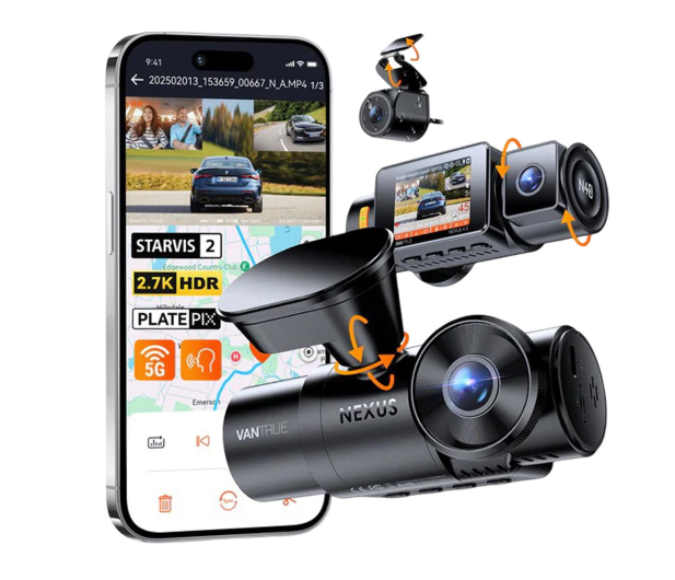 Vantrue Nexus N4S 3CH 2,7K/160/GPS/WiFi/2" - 1334628 - zdjęcie 2